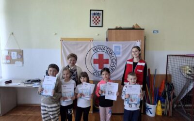 UČENICI 1.RAZREDA PRIMLJENI U PODMLADAK CRVENOG KRIŽA