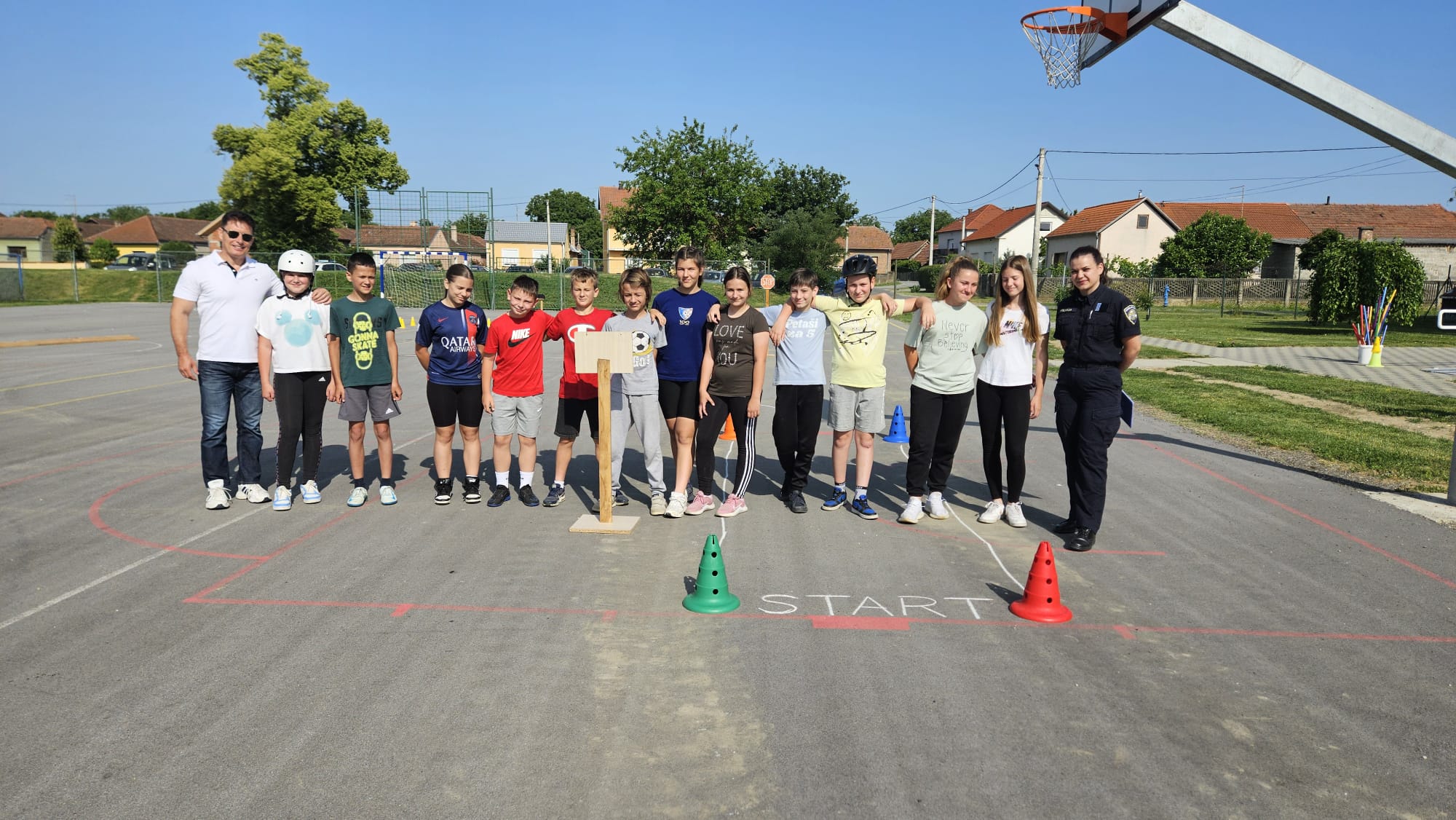 UČENICI 5.I 6.RAZREDA POLOŽILI ISPIT UPRAVLJANJA BICIKLOM