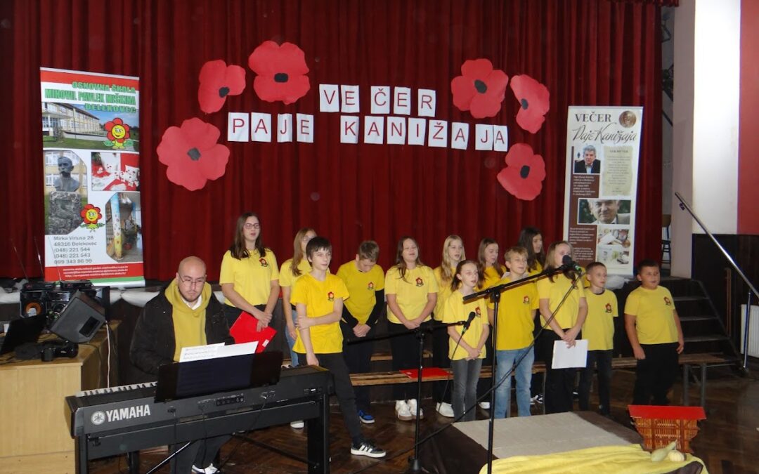 POVODOM 10.OBLJETNICE SMRTI ODRŽANA 10. “VEČER PAJE KANIŽAJA”