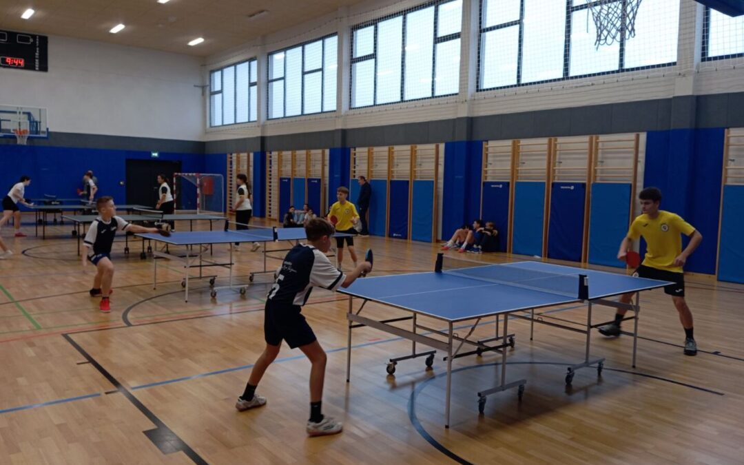 2.MJESTO NA ŽUPANIJSKOM NATJECANJU IZ STOLNOG TENISA