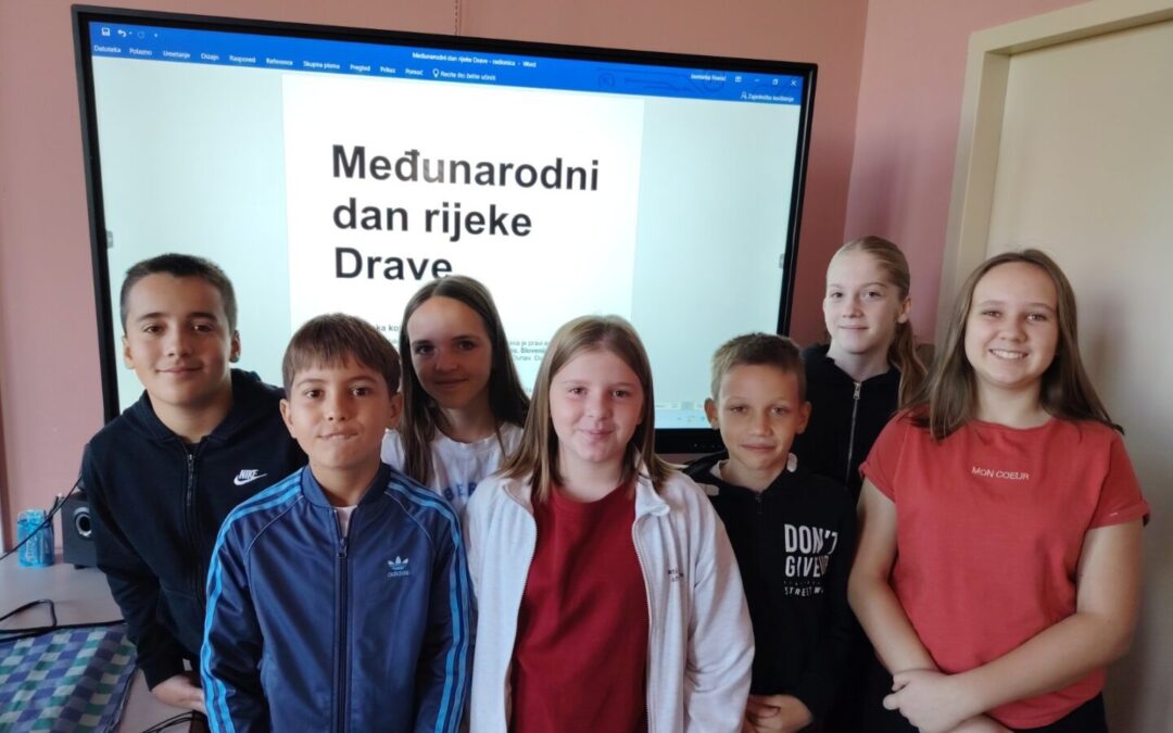 U ŠKOLI OBILJEŽILII MEĐUNARODNI DAN RIJEKE DRAVE